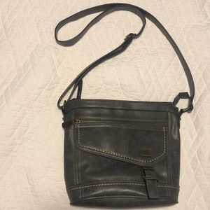 Boc dark gray purse